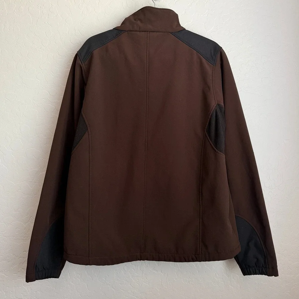 Black Diamond Men's Full Zip Soft Shell Jacket French Roast Brown Medium 189620